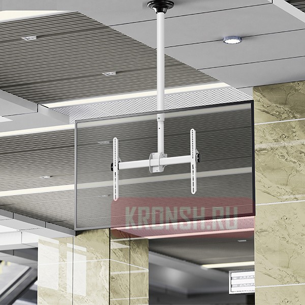 Потолочный кронштейн для телевизора Uniteki LCD4246W (белый)