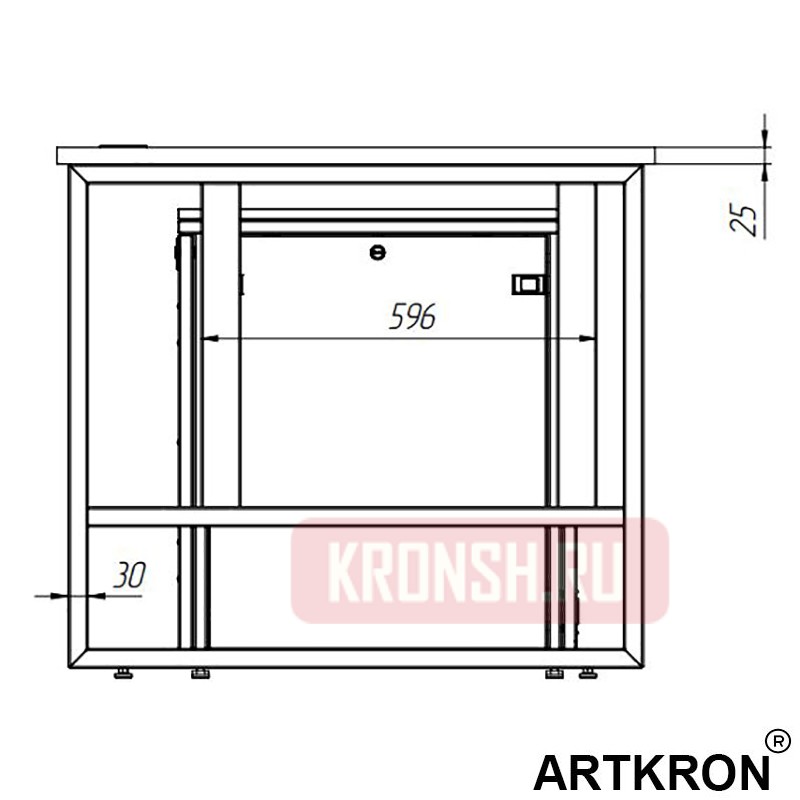Рабочее место Стол оператора ARTKRON Atlant-49560