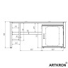 Рабочее место Стол оператора ARTKRON Atlant-49560