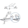 кронштейн для монитора Ergotron 45-214-026