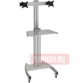 Cтенд для мониторов ErgoFount KFT 1601/2 (серебристый)  