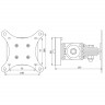 Кронштейн для 4 мониторов ARTKRON 410G
