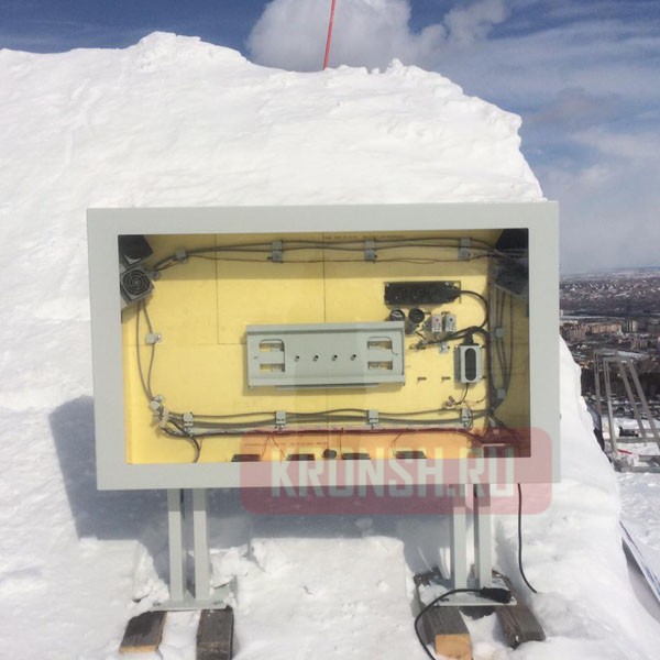 Пример на опорах