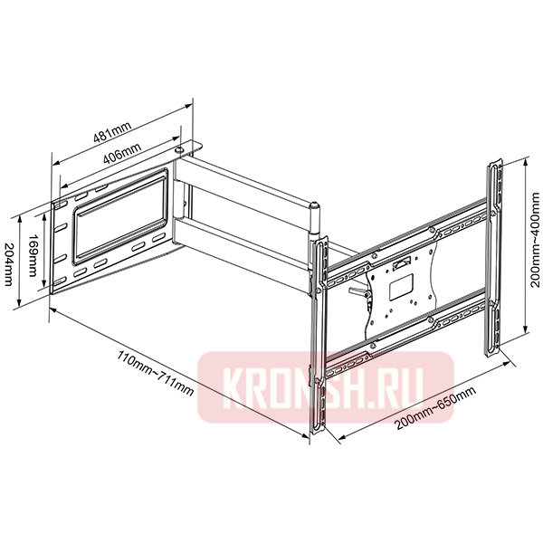 Кронштейн для телевизора Onkron M7L