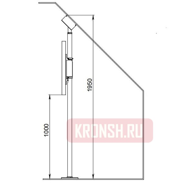Распорный кронштейн ARTKRON Strut Loft P50