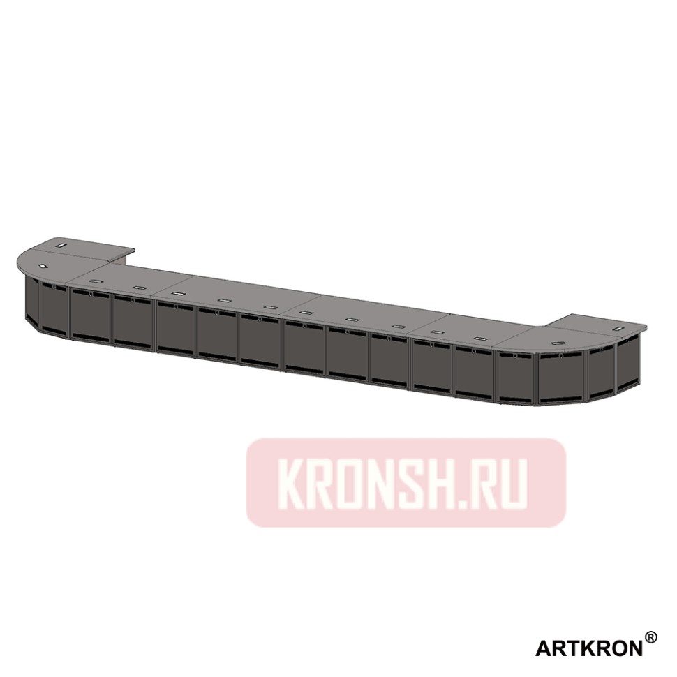 Стол пульт для операторов и диспетчеров ARTKRON Winner-8340