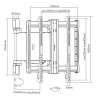 кронштейн Brateck PLB-M04-461