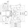 Кронштейн для телевизора iTECHmount LCD-102B