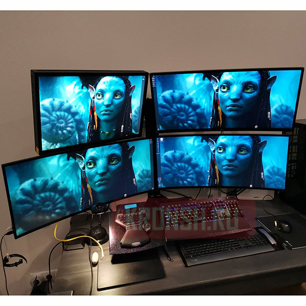 Кронштейн на 4 монитора ARTKRON 420 SH-2