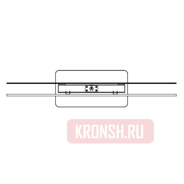 Распорный кронштейн ARTKRON Inline Rotation 65