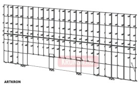 Настенный каркас для светодиодной видеостены ARTKRON HWM-LED1205