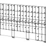 Настенный каркас для светодиодной видеостены ARTKRON HWM-LED1205