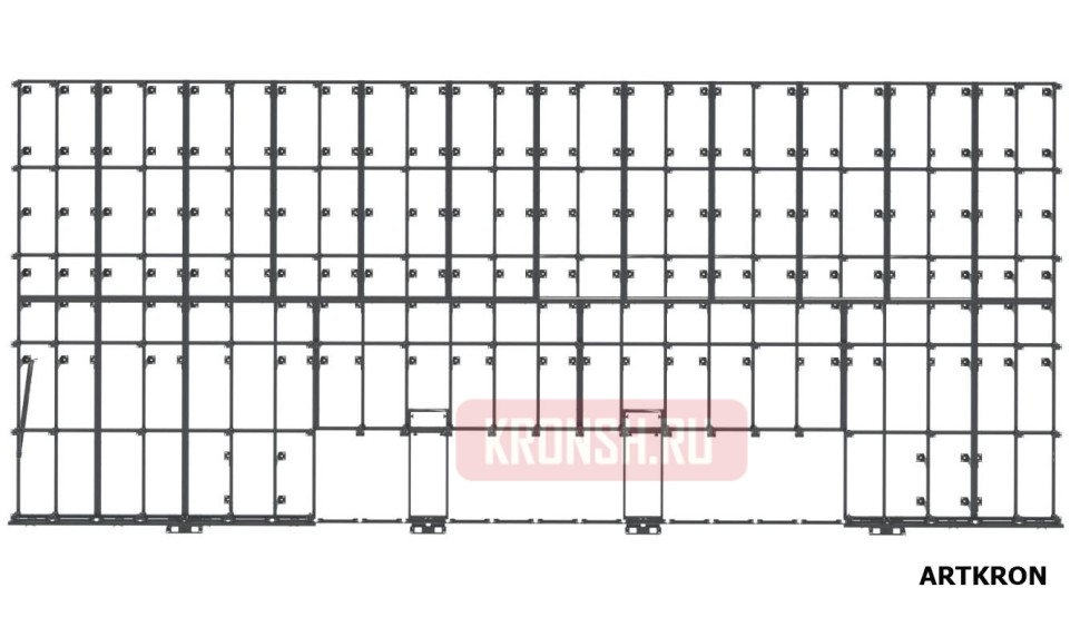Настенный каркас для светодиодной видеостены ARTKRON HWM-LED1205