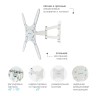 Кронштейн для телевизора Kromax Techno-5 (белый)