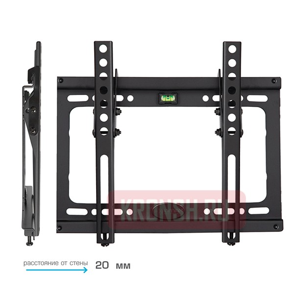 Кронштейн для телевизора Kromax Ideal-6 (чёрный)