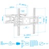 Кронштейн для телевизора Arm-Media LCD-417