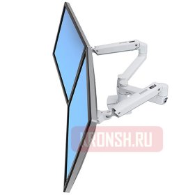 Кронштейн для двух мониторов Ergotron 45-491-216 (белый)