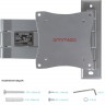 Кронштейн для телевизора Arm-Media LCD-7101 (серебристый)