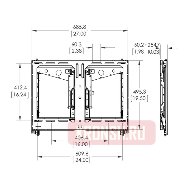Кронштейн Vogels PFW 6880