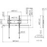 Кронштейн для телевизора Vogels PFW 4500 (чёрный)