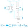 кронштейн для монитора Arm-Media LCD-T11