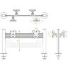 Кронштейн ErgoFount TBBS-400G