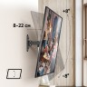 Кронштейн для телевизора Onkron R2B (чёрный) 