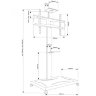 Мобильный стенд Electriclight МСТ-2 (чёрная)  
