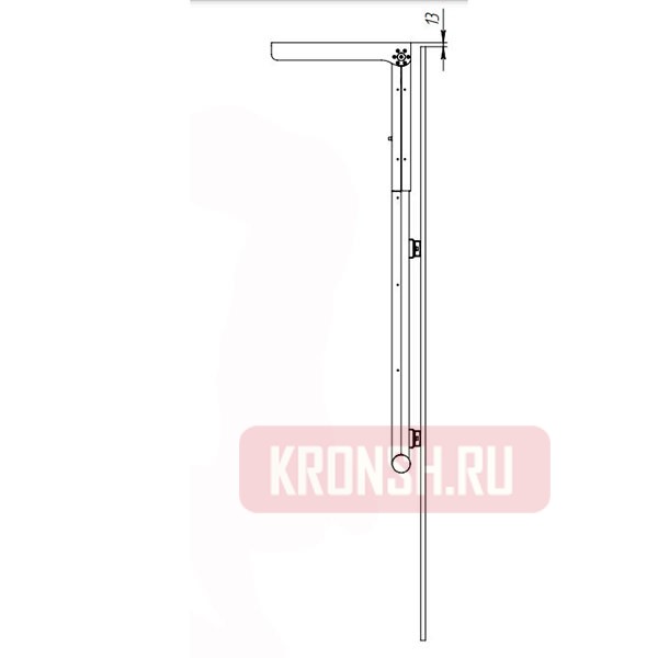 Моторизированный кронштейн ARTKRON TS-52