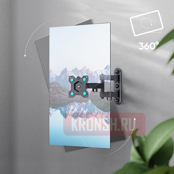 Кронштейн для телевизора Onkron R4B (чёрный)  