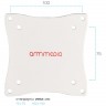 Кронштейн для телевизора Arm-Media LCD-7101 (белый) 