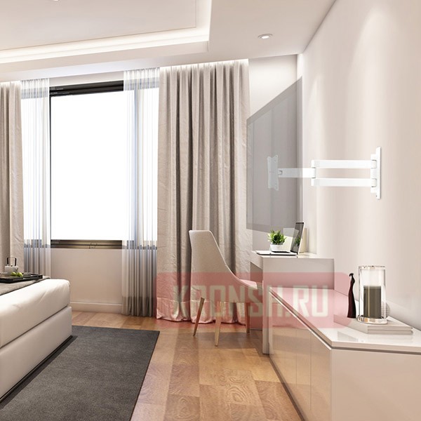 Кронштейн для телевизора Arm-Media LCD-7101 (белый) 