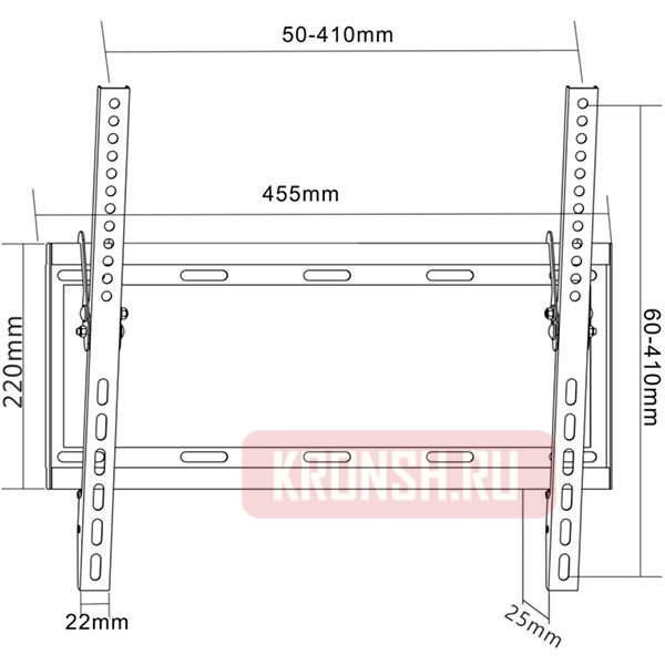 Кронштейн для телевизора iTECHmount P4T