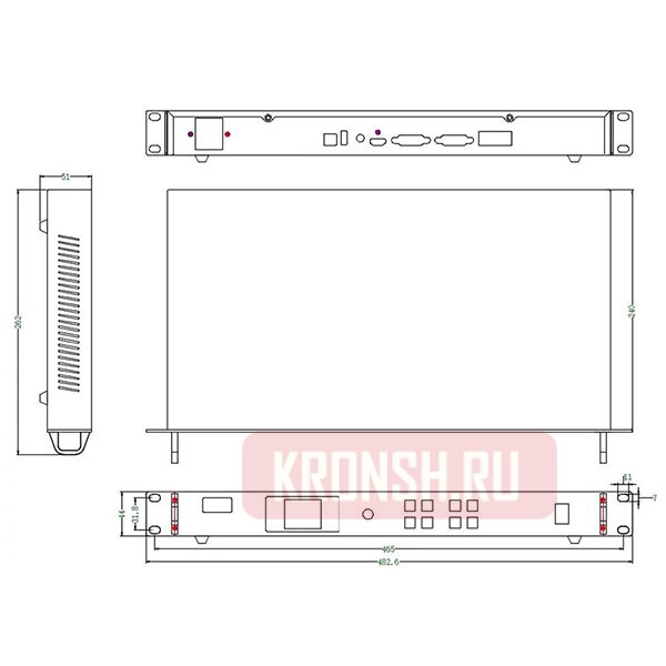 Видеопроцессор Colorlight X2S