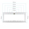 Кронштейн для телевизора Kromax Ideal-3 (белый)