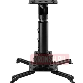 Кронштейн для проектора Wize Pro PRG46A-B (120-180 см, чёрный)