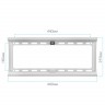 Кронштейн для телевизора Kromax Ideal-4 (белый)