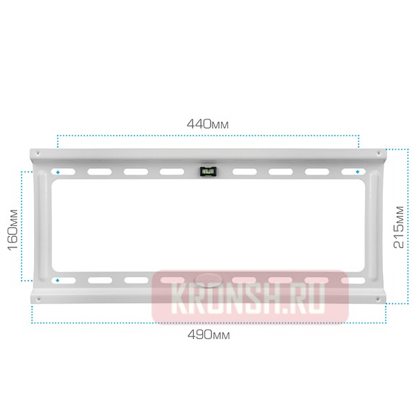 Кронштейн для телевизора Kromax Ideal-4W (белый)