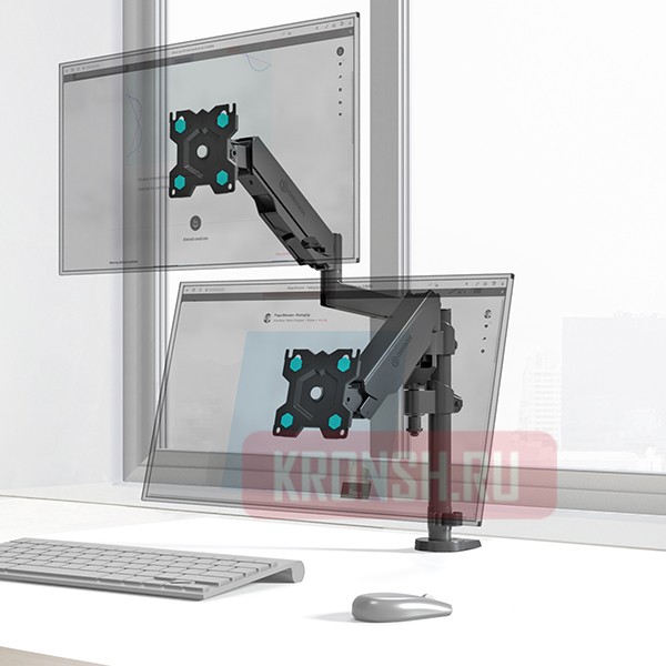 Кронштейн для монитора Onkron G140 (чёрный) 