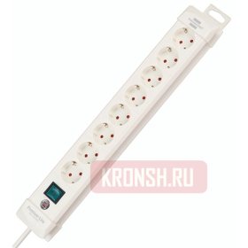 Удлинитель Brennenstuhl (8 розеток, 3 м, белый), 1952280100