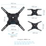 Кронштейн для телевизора Kromax Optima-407