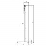 Стенд для телевизора ARTKRON PMW65-F (чёрный)