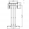 Стенд для телевизора ARTKRON PMW65-F (чёрный)