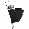 Потолочный адаптер Wize Pro C37 (чёрный) 