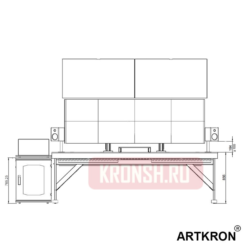Рабочее место, стол оператора Winner 35278