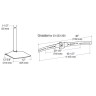 Ergotron DS100 Triple-Monitor Desk Stand