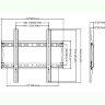 Кронштейн для телевизора Wize F46A