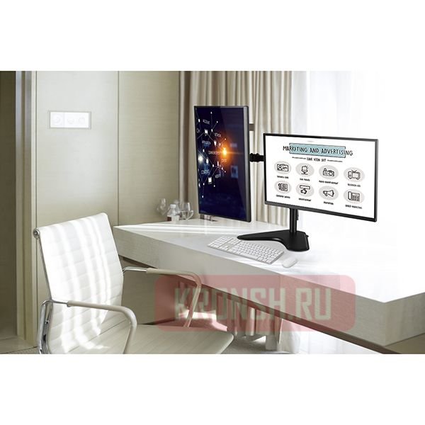 Кронштейн для двух мониторов Ultramounts UM706