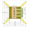 Кронштейн для телевизора ARTKRON PN-V200 (белый) 